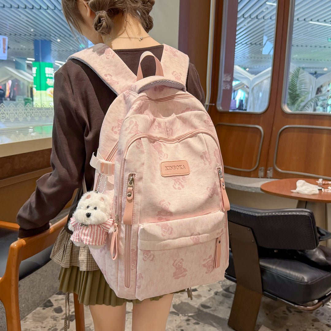 Whimsical Cartoon-Themed Backpack Stornfield