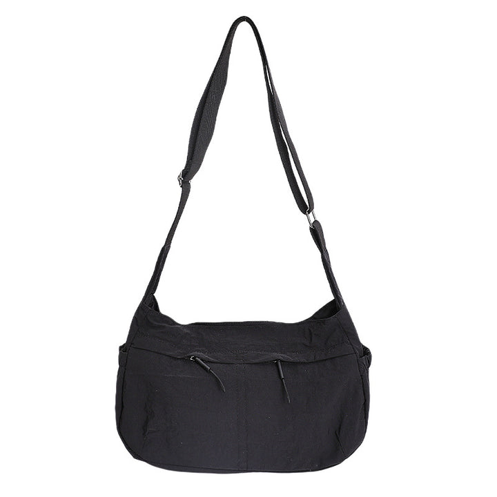 Multi-Pocket Relaxed Crossbody Bag