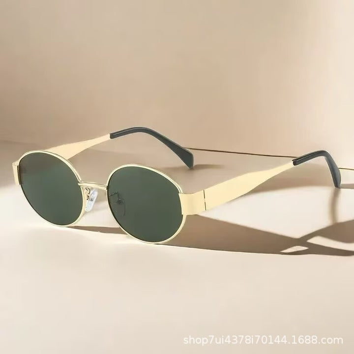 Retro Round Frame Sunglasses Stornfield