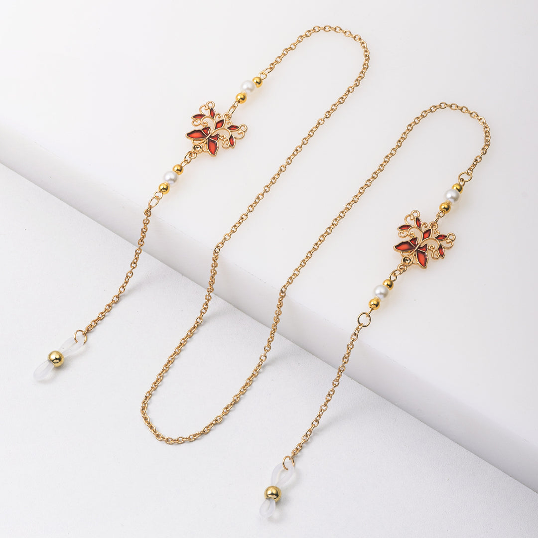 Elegant Floral Eyewear Chain Stornfield
