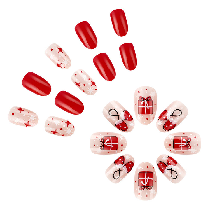 Creative Holiday-Themed Nail Art Set Stornfield