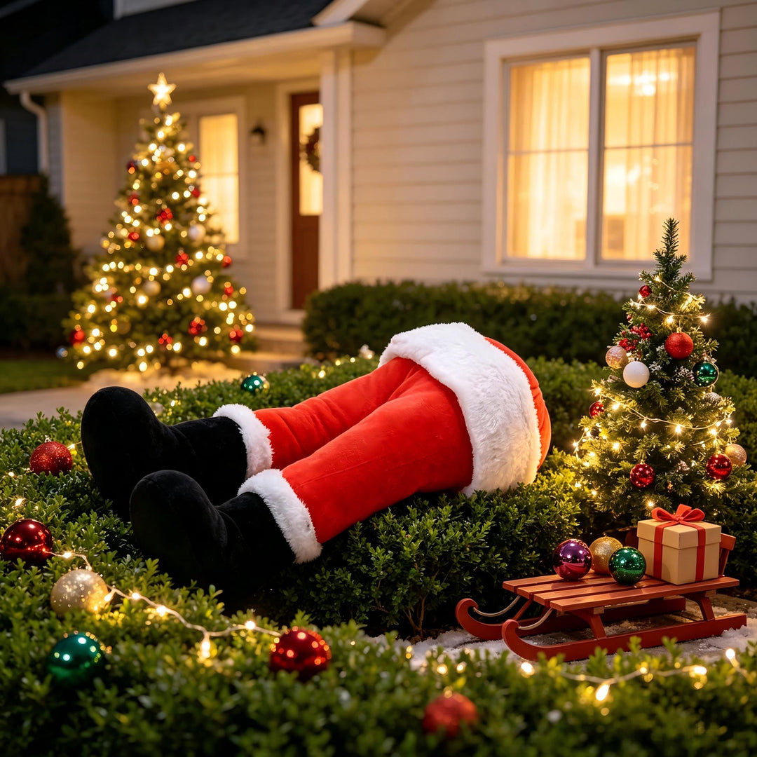 Plush Santa Claus Gloves