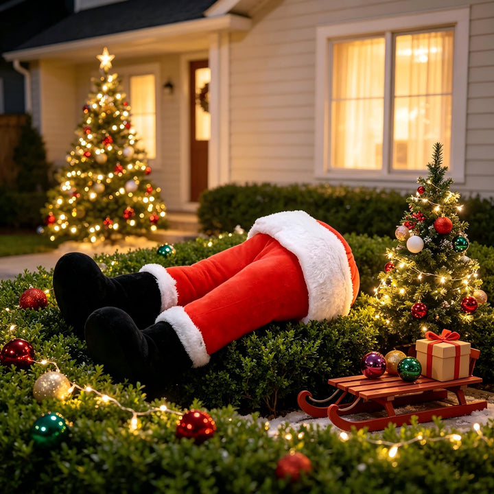 Plush Santa Claus Gloves