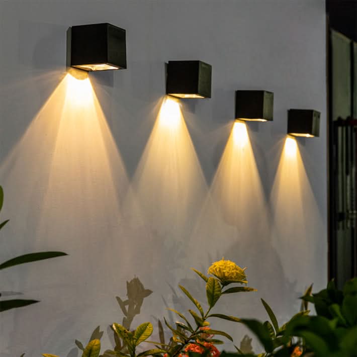 Solar LED Outdoor Wall Light | Stornfield