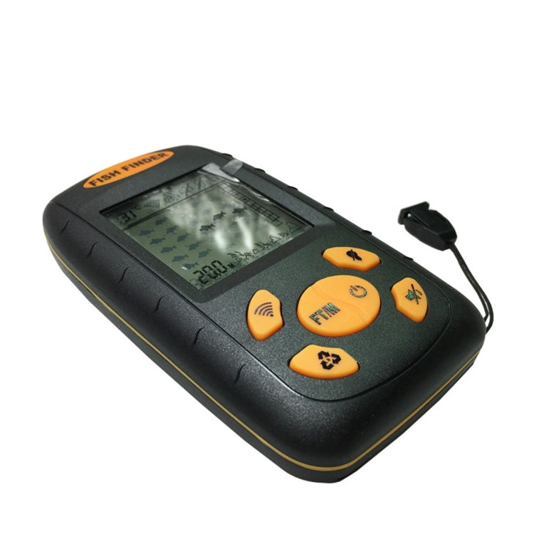Stornfield | Portable Ultrasonic Fish Finder, Depth and Water Temperature Detector with Wired Sonar Sensor and LCD Display