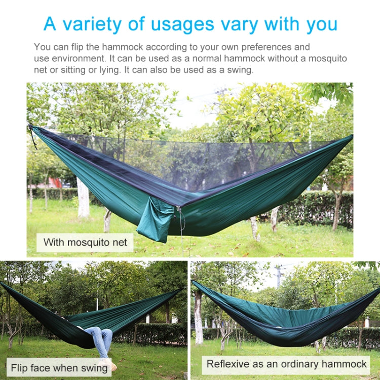 Stornfield | Portable Outdoor Hammock with Mosquito Nets (Army Green)