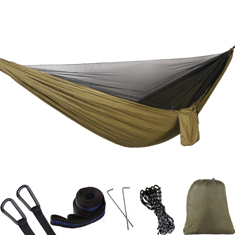 Stornfield | Portable Outdoor Hammock with Mosquito Nets (Army Green)