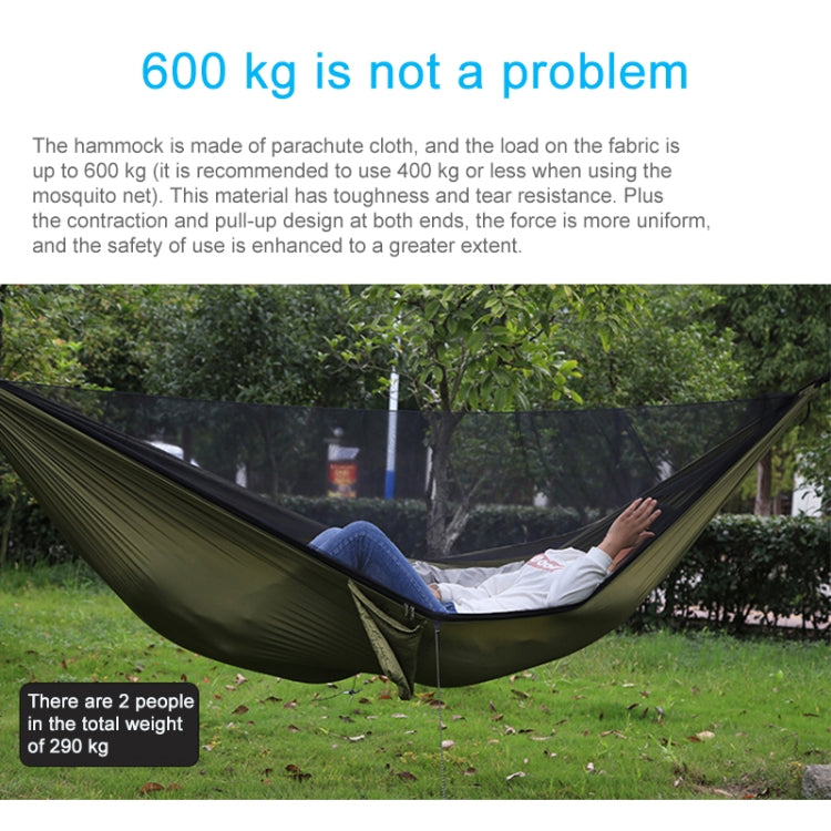 Stornfield | Portable Outdoor Hammock with Mosquito Nets (Army Green)
