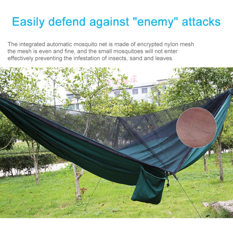 Stornfield | Portable Outdoor Hammock with Mosquito Nets (Army Green)