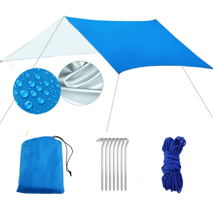 Stornfield | Multifunctional Waterproof Beach Tent Sunshade Sun Protection Pergola (Blue)