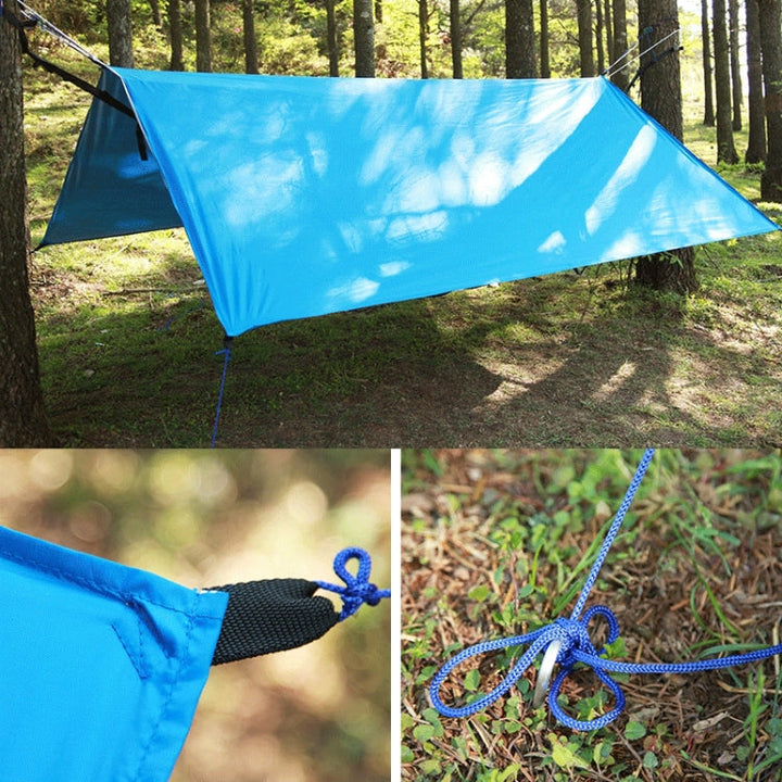 Stornfield | Multifunctional Waterproof Beach Tent Sunshade Sun Protection Pergola (Blue)