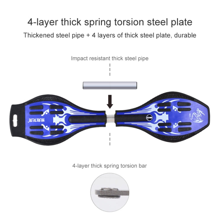 Stornfield | Two Wheel Skateboard Vulkan Blazing Flash Wheel Vitality (Blue)