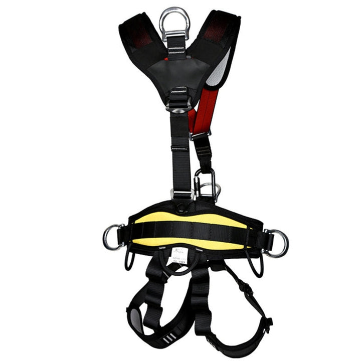 Stornfield | XINDA XDA9516 High Strength Polyester Outdoor Climbing Adjustable Full Body Safety Harness with Descender