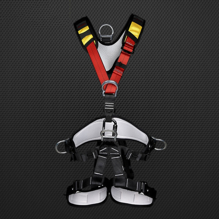 Stornfield | XINDA XDA9516 High Strength Polyester Outdoor Climbing Adjustable Full Body Safety Harness with Descender