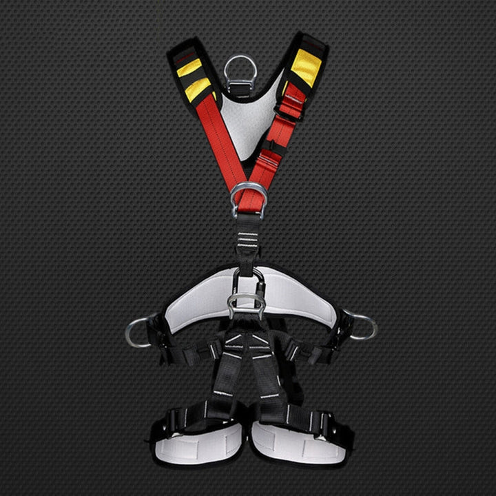 Stornfield | XINDA XDA9516 High Strength Polyester Outdoor Climbing Adjustable Full Body Safety Harness with Descender
