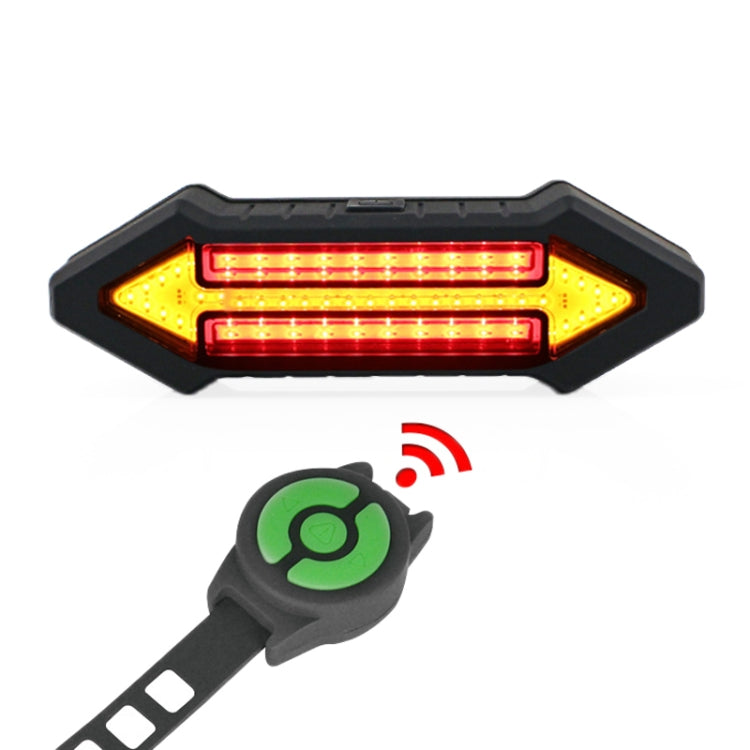 Stornfield | Wireless Remote Control Smart Bicycle Tail Light Flashing Warning Light