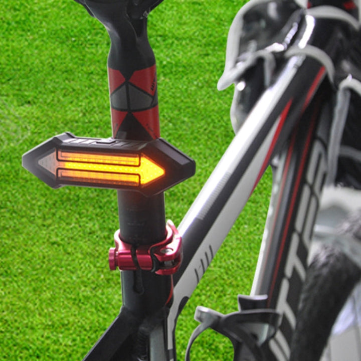 Stornfield | Wireless Remote Control Smart Bicycle Tail Light Flashing Warning Light
