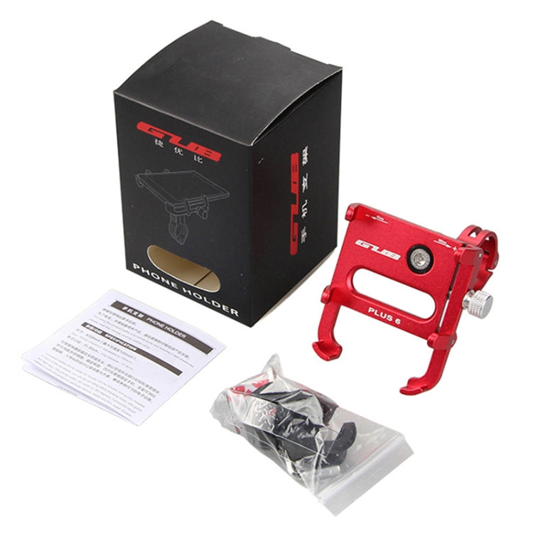 Stornfield | GUB Plus 6 Aluminum Alloy Mountain Bike Phone Holder (Black)