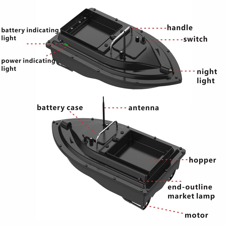 Stornfield | D16 Smart RC Bait Boat 2kg Load 500M