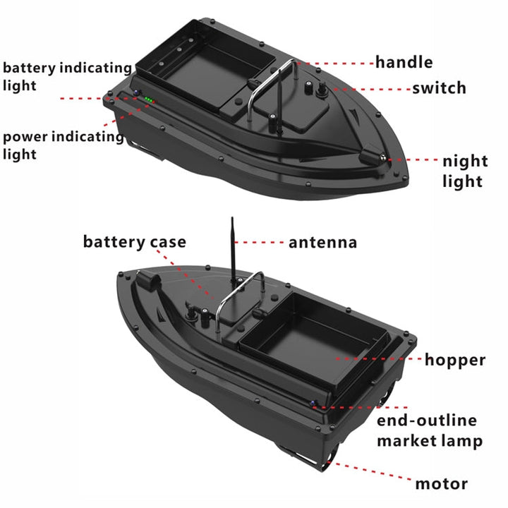 Stornfield | D16 Smart RC Bait Boat 2kg Load 500M