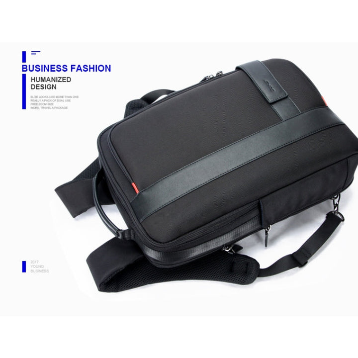 Stornfield | Bopai 751-006561 Large Capacity Breathable Casual Business Backpack with External USB Port, Size: 29 x 16 x 44 cm (Black)