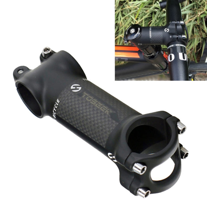 Stornfield | TOSEEK Street Mountain Bike Ultra-Light Stem Riser, Size: 17 Degree, 70mm (Matte)