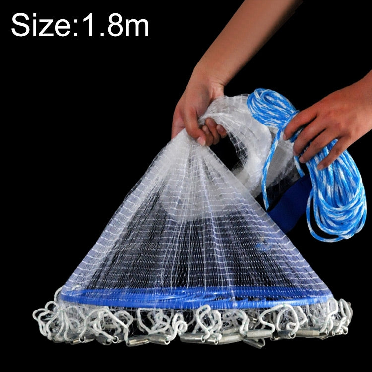 Stornfield | 360 Flying Disc Monofilament Fishing Net, Height: 1.8 m