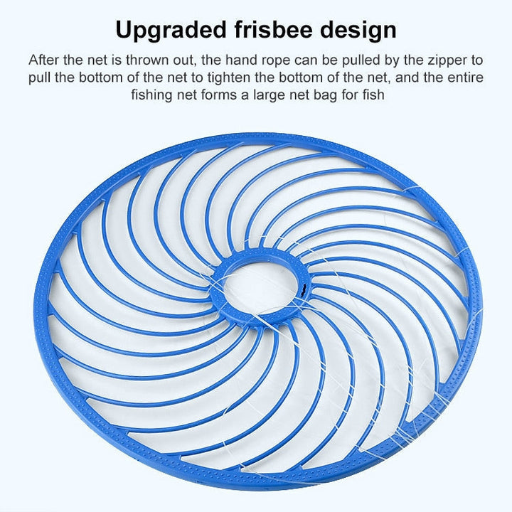 Stornfield | 360 Flying Disc Monofilament Fishing Net, Height: 1.8 m