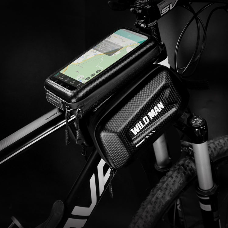 Stornfield | WILD MAN E6S Touch Screen Waterproof Front Bag for Mountain Bike Large Capacity Tube Bag Bike Accessories