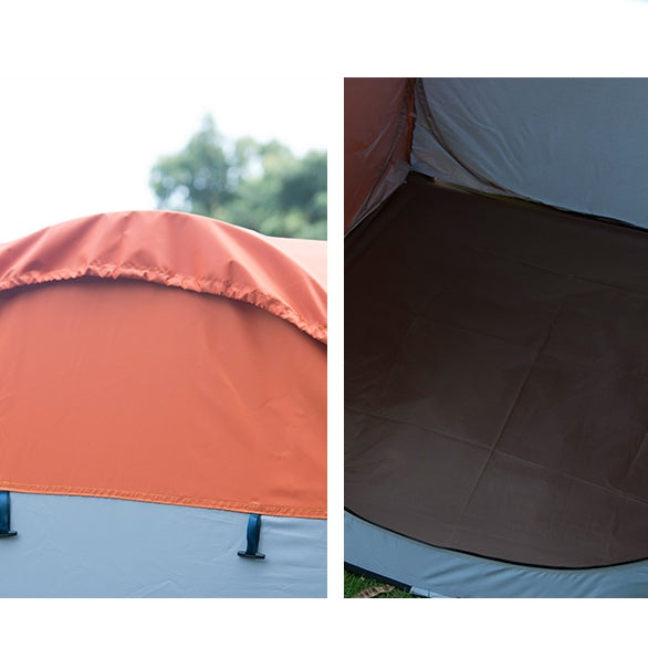 Stornfield | Changing Tent with Window, Single, Size: 190x120x120cm (Orange)
