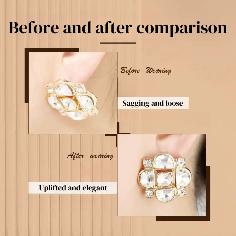 Stornfield | Earring Stabilizer – For secure hold of heavy earrings without sagging