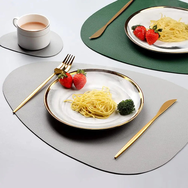 Stornfield | Irregular Leather Coaster