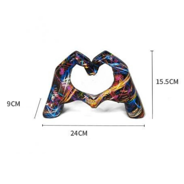 Elegant - Stornfield Heart Gesture Hand Sculpture