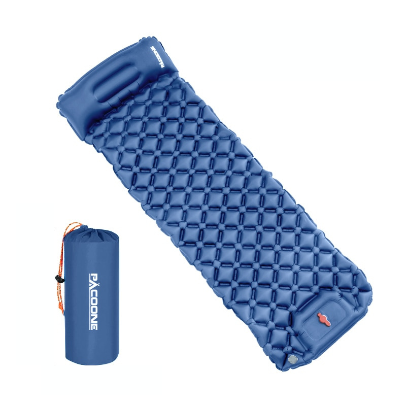 Compact sleeping mat with integrated pillow | Stornfield