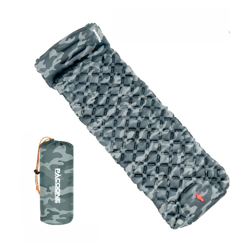 Compact sleeping mat with integrated pillow | Stornfield