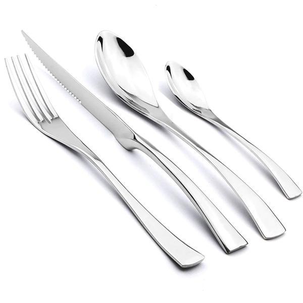 Onyx Jet Black Silverware Set | Stornfield