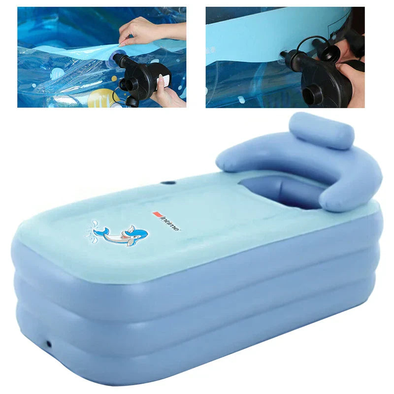 Inflatable Baby Bath with Cushion Support – Comfortable and Safe Pool for Babies | Stornfield