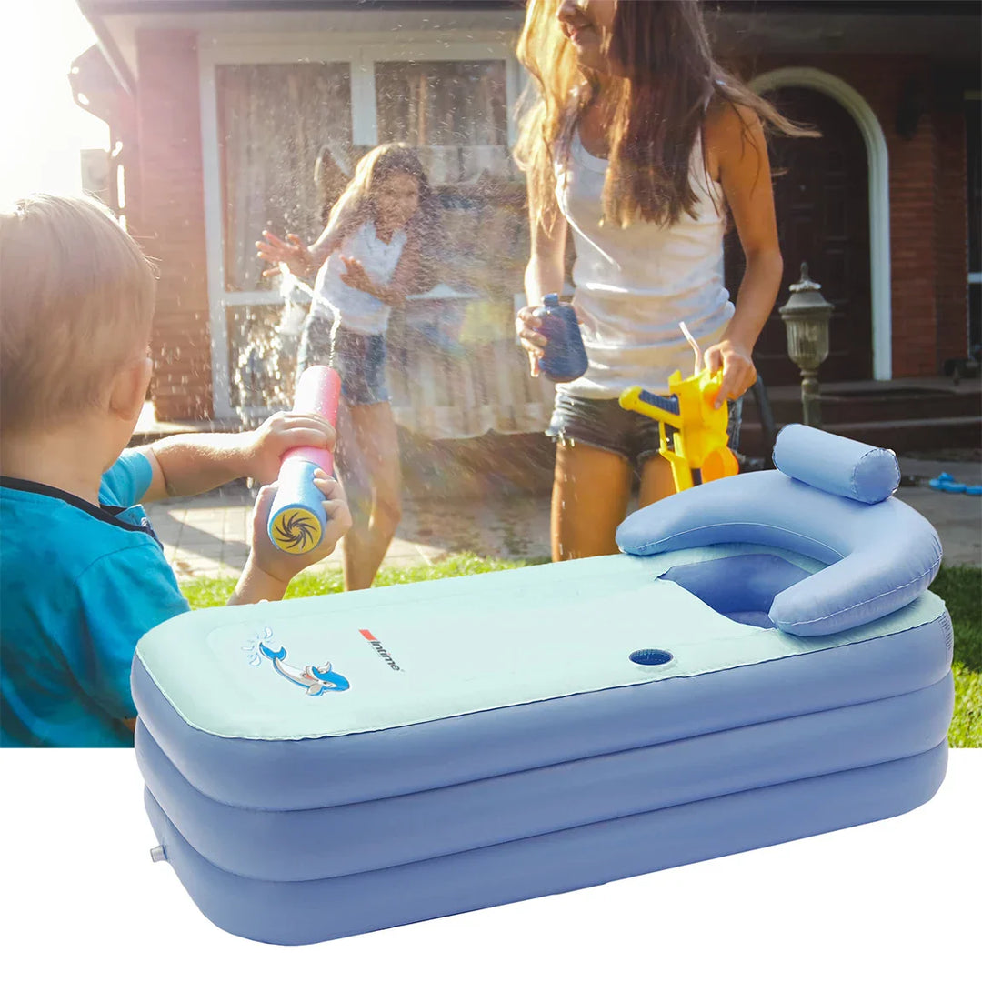 Inflatable Baby Bath with Cushion Support – Comfortable and Safe Pool for Babies | Stornfield