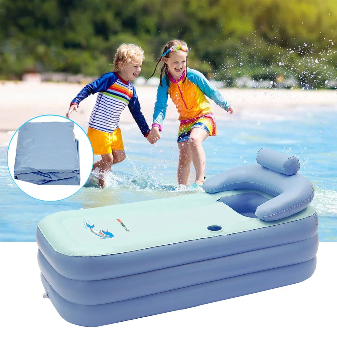 Inflatable Baby Bath with Cushion Support – Comfortable and Safe Pool for Babies | Stornfield