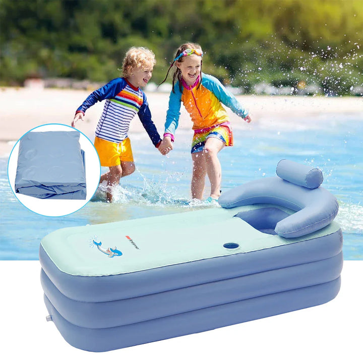Inflatable Baby Bath with Cushion Support – Comfortable and Safe Pool for Babies | Stornfield
