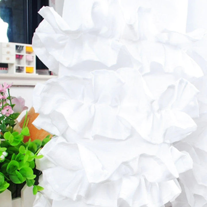 Ophelia Ruffled Shower Curtain Stornfield