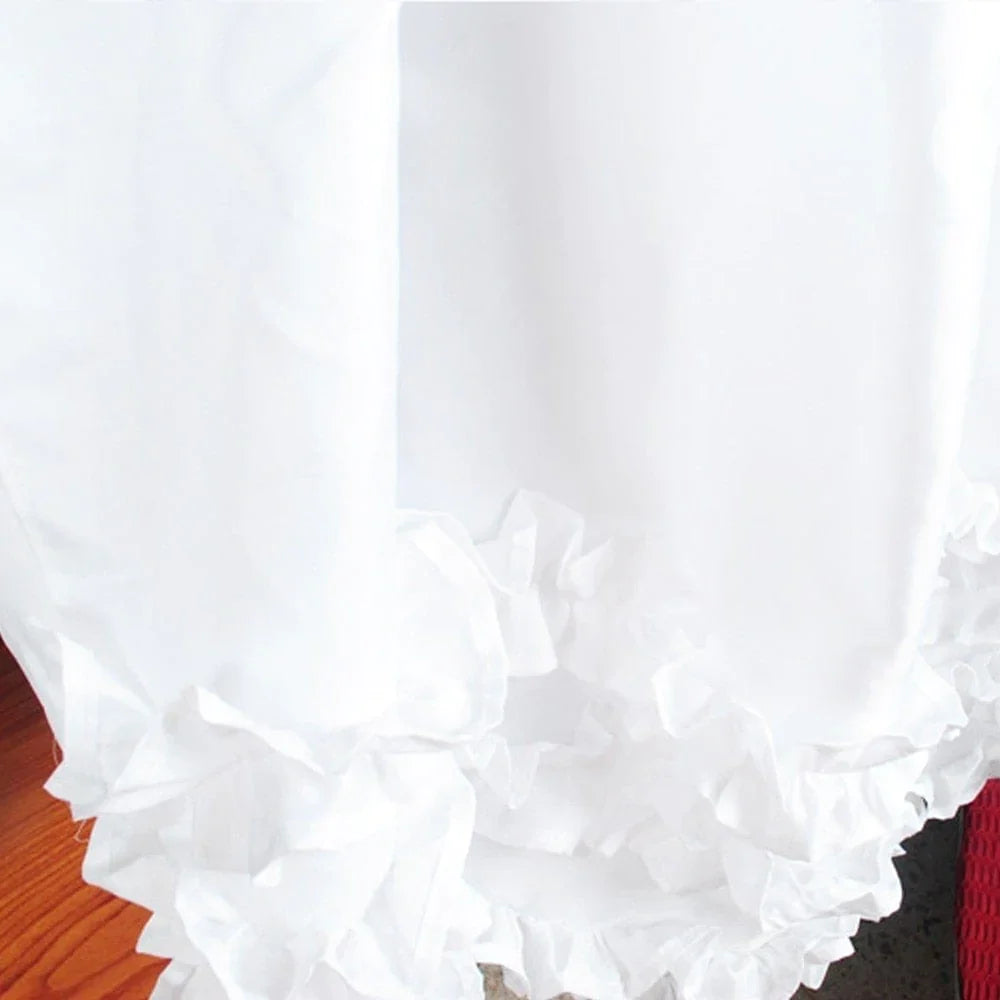 Ophelia Ruffled Shower Curtain Stornfield