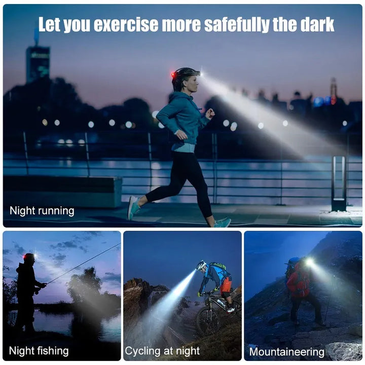 Rechargeable LED headlamp durable, waterproof and powerful | Stornfield