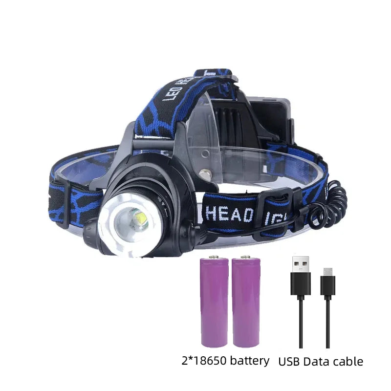 Rechargeable LED headlamp durable, waterproof and powerful | Stornfield