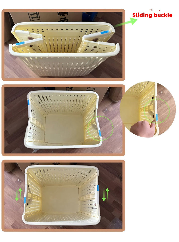 RollEase CollapsiStornfielde Laundry Basket – With Wheels, Compact & DuraStornfielde for Easy Transportation | Stornfield