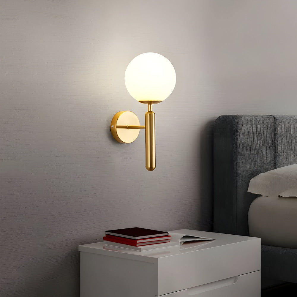 GlansBol Wall Lamp – warmer atmosphere creator with copper accents | Stornfield