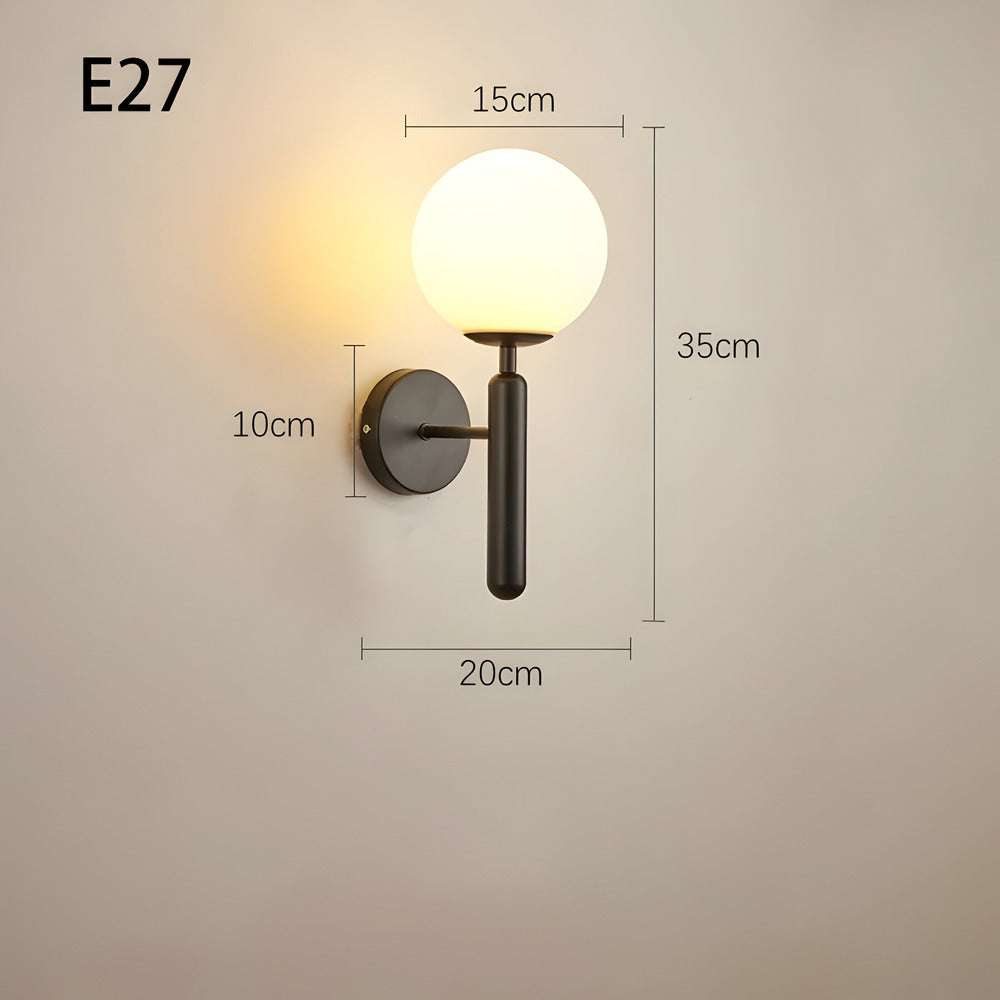 GlansBol Wall Lamp – warmer atmosphere creator with copper accents | Stornfield