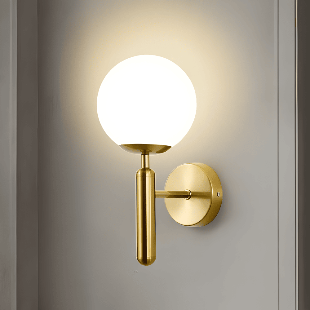 GlansBol Wall Lamp – warmer atmosphere creator with copper accents | Stornfield