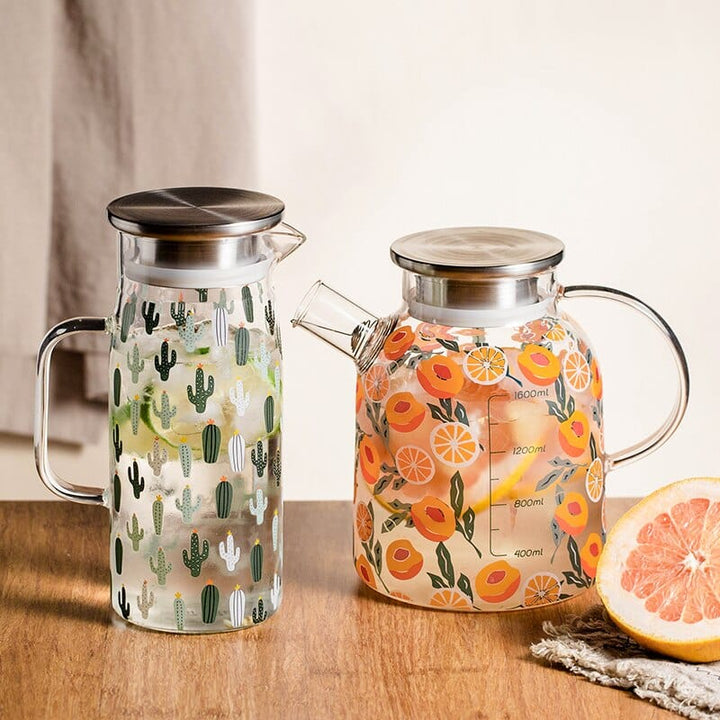 Orange Glass Jug | Stornfield