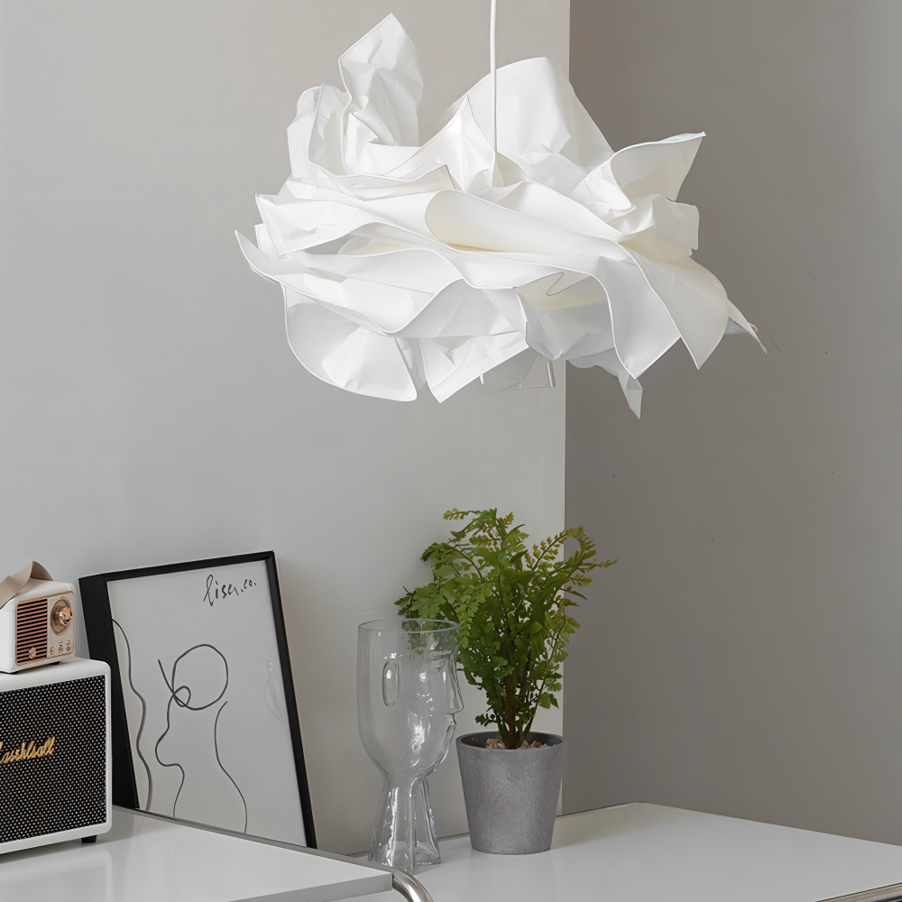 Creative Clouds Pendant Lamp – DIY Paper Ceiling Light with Artistic Appeal | Stornfield